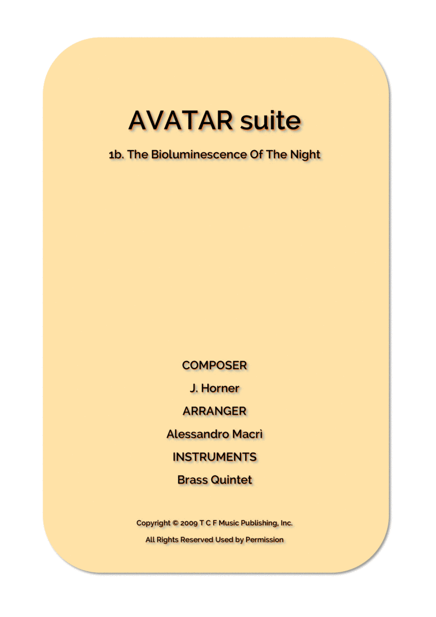 The Bioluminescence Of The Night (arr. Alessandro Macrì)