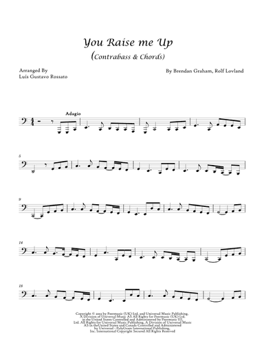 You Raise Me Up (arr. Luís Gustavo Rossato)