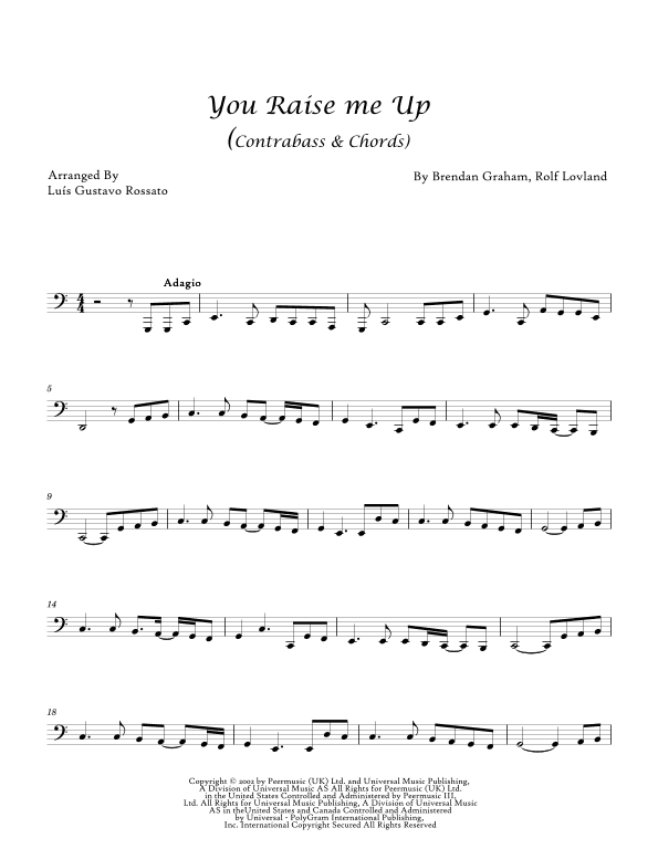 You Raise Me Up (arr. Luís Gustavo Rossato)