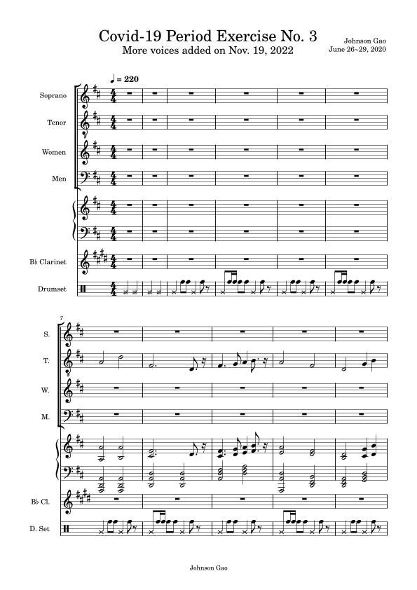 Covid-19 Period Exercise No. V2