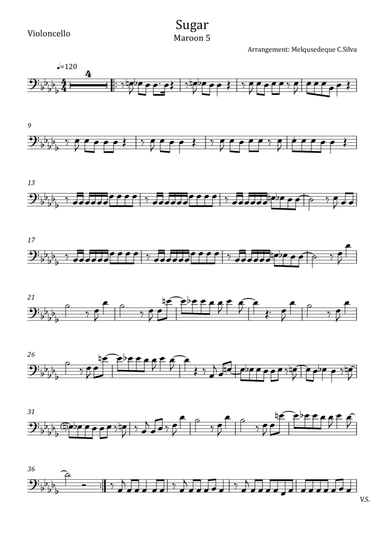 Sugar (arr. Melquisedeque C.Silva)