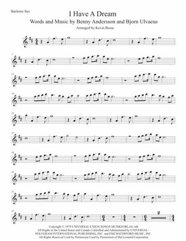 I Have A Dream (arr. Kevin Busse)