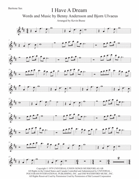 I Have A Dream (arr. Kevin Busse)