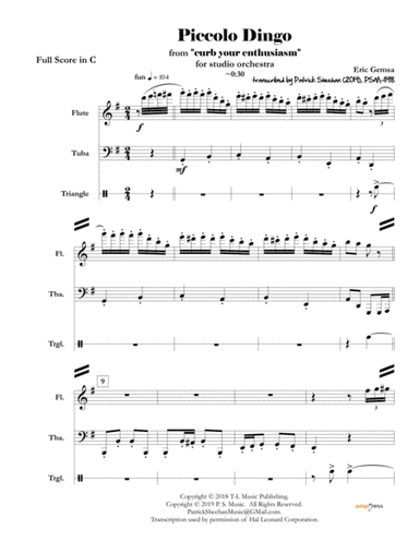 Bang Bang (my Baby Shot Me Down) (arr. Patrick Sheehan)