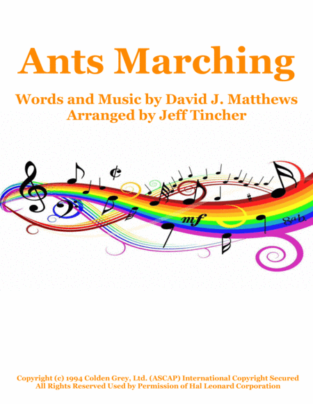 Ants Marching (arr. Jeff Tincher)