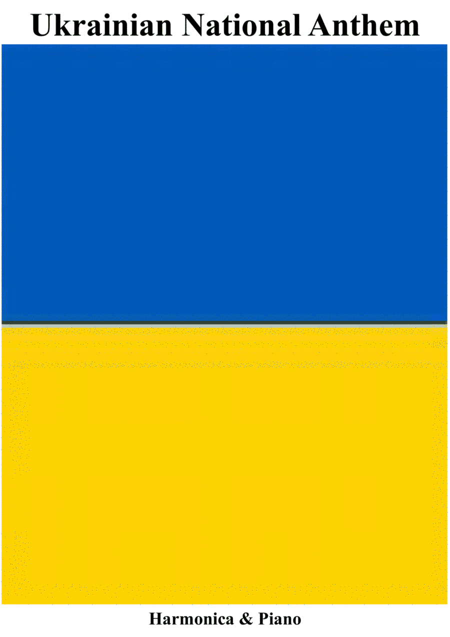 Ukrainian National Anthem for Harmonica & Piano MFAO World National Anthem Series (arr. Keith Terrett)