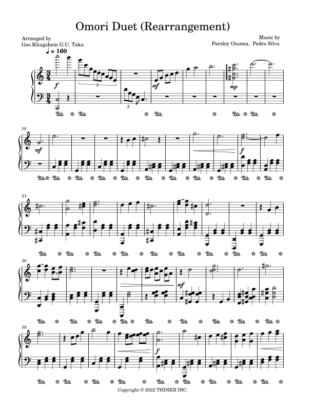 Omori (arr. Gav.Khugzhem G.U. Taka)