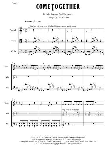 Come Together (arr. Ellen Harle)