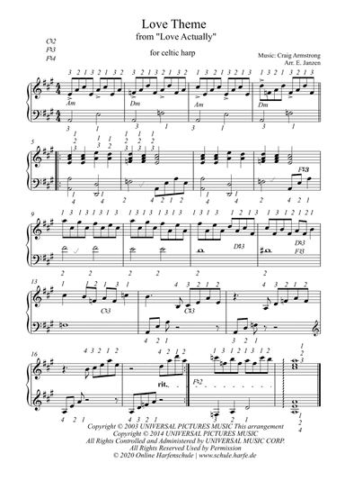 Love Actually (arr. E. Janzen)