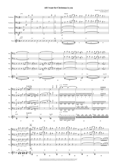 All I Want For Christmas Is You (arr. Sidnei Borgani)