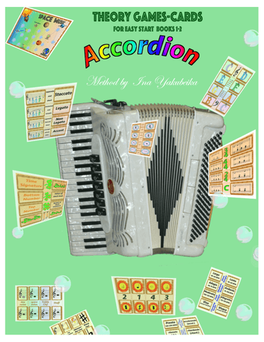 Accordion: Theory Game-Cards for Easy Start 1-2 Books
