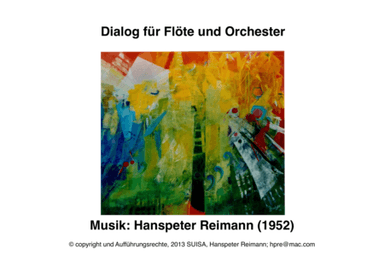 Dialog für Flöte und Orchester