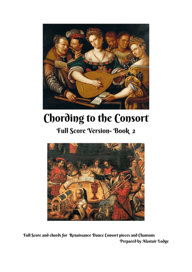 Chording to Consort Full Score Version with chords Book 2 - Score Only (arr. Alastair Lodge)