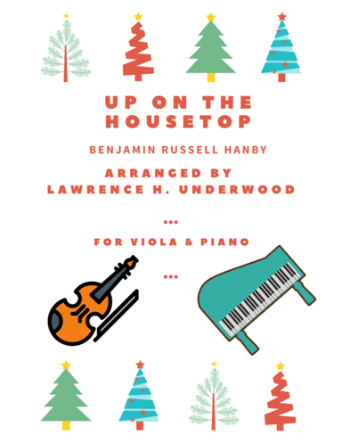 Up on the Housetop for Solo Viola (arr. Lawrence H. Underwood)