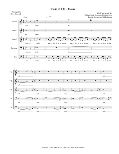 Pass It On Down (arr. Drew Howard)