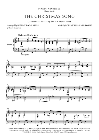 The Christmas Song (chestnuts Roasting On An Open Fire) (arr. Danilo "Daca" Alves)