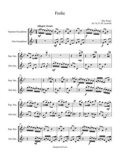 Frolic (arr. Nick Lacanski)
