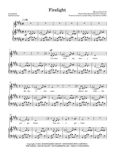 Firelight (arr. Gabriel Lawson)