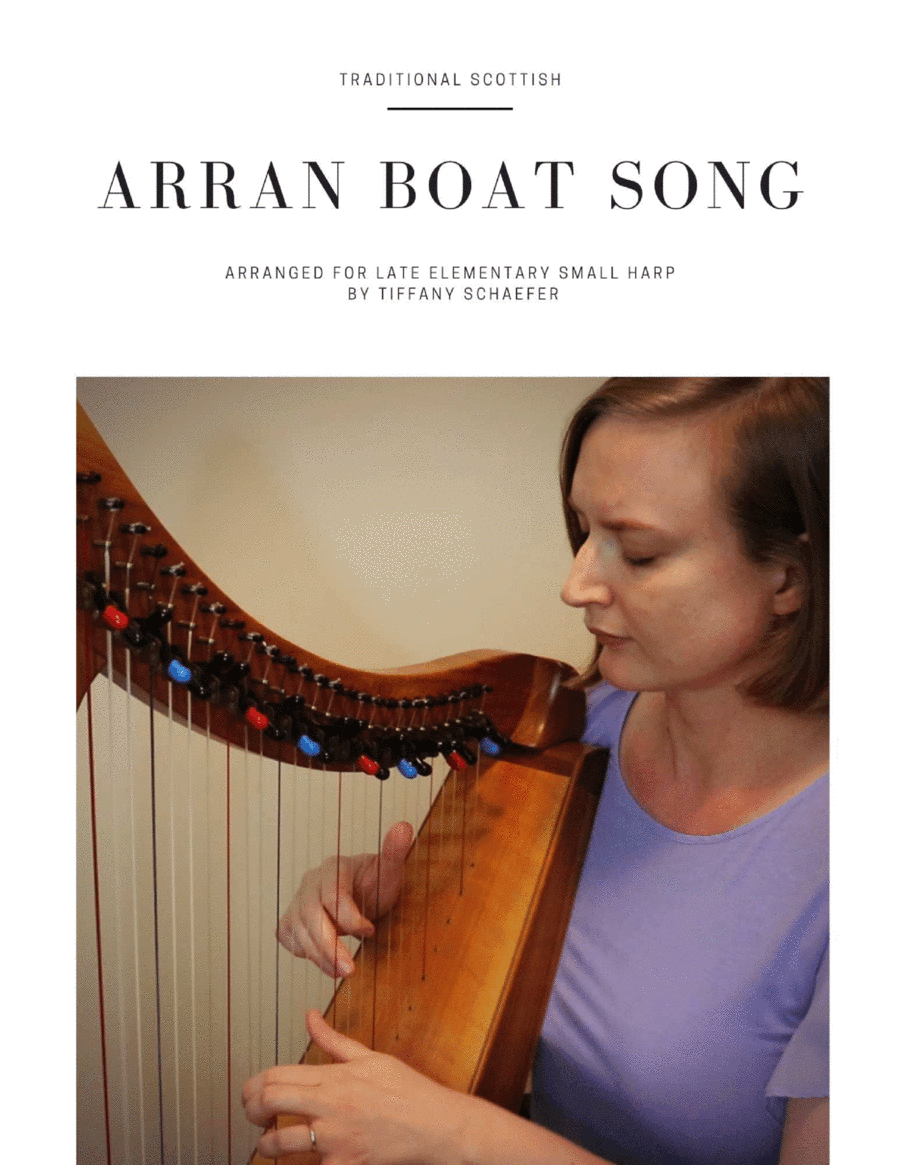 Arran Boat Song: Late Elementary Small Harp (arr. Tiffany Schaefer)