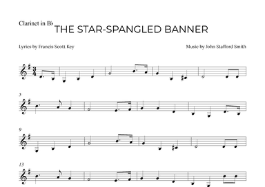 THE STAR-SPANGLED BANNER (arr. Alex Nunes Rodrigues)