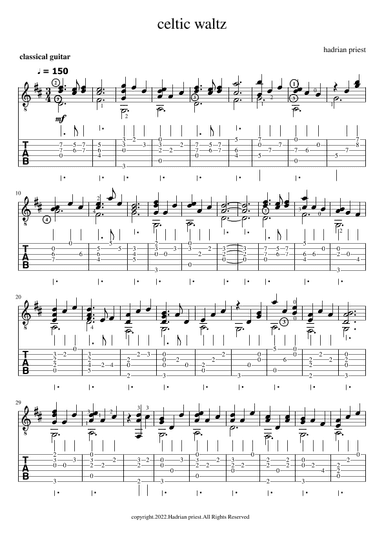 celtic waltz