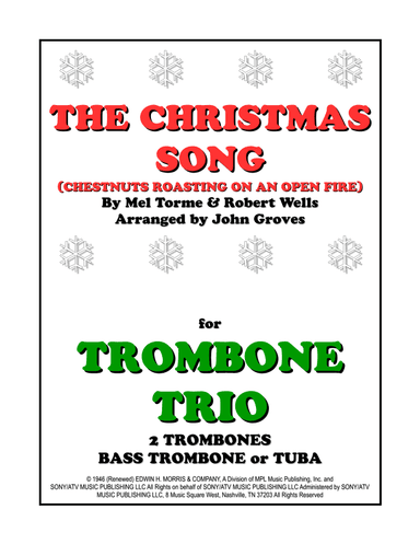 The Christmas Song (chestnuts Roasting On An Open Fire) (arr. John Groves)