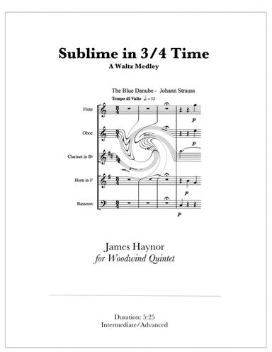 Sublime in 3/4 Time for Woodwind Quintet (arr. James Haynor)