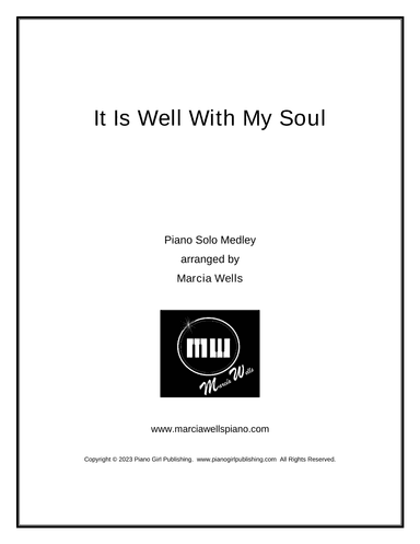 It Is Well With My Soul (arr. Marcia Wells)