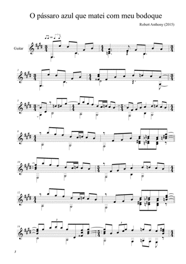 Pássaro Azul que matei com meu bodoque