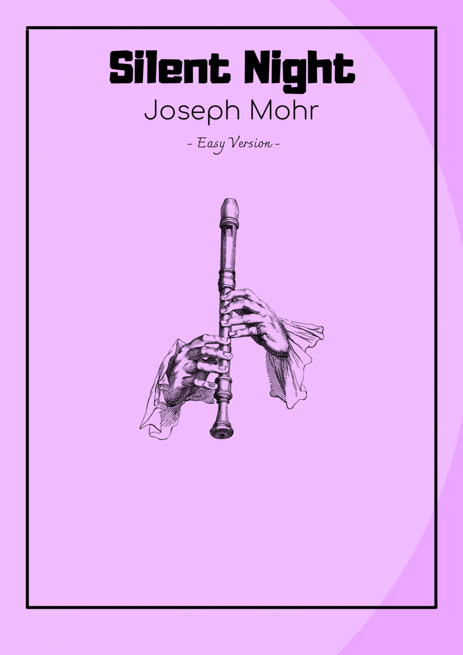 Silent Night - Easy Version Flute (arr. Eduardo Rodrigues)