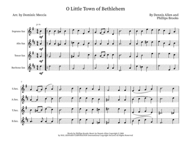 O Little Town Of Bethlehem (arr. Dominic Meccia)
