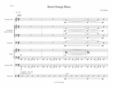 Burnt Orange Blues