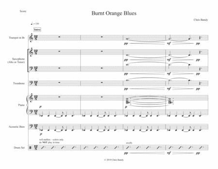 Burnt Orange Blues