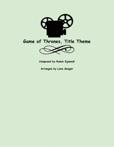 Game Of Thrones (arr. Lena Seeger)