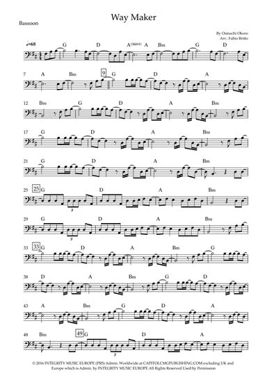 Way Maker (arr. Fabio Britto)