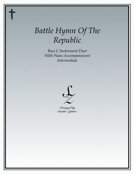 Battle Hymn of the Republic (bass C instrument duet) (arr. Sandra Zylstra)