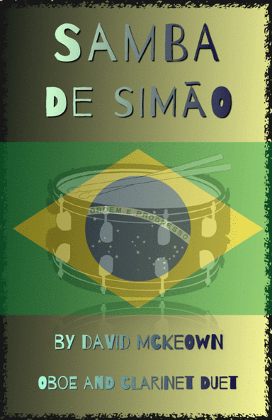 Samba de Simão, for Oboe and Clarinet Duet