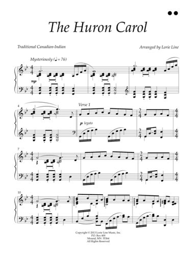 The Huron Carol (arr. Lorie Line)
