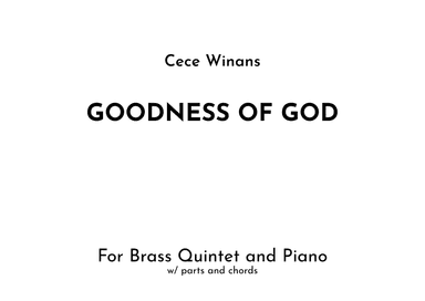 Goodness Of God (arr. Jireh J.)