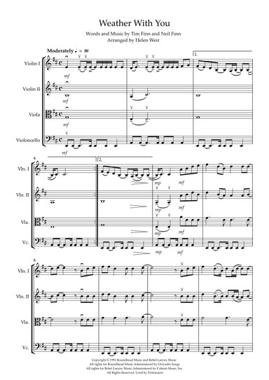 Weather With You (arr. Helen Weir)