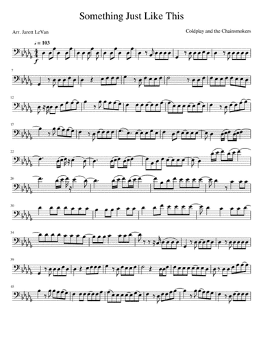 Something Just Like This (arr. Jarett LeVan)