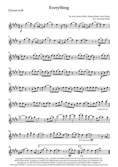 Everything (arr. Fernando Britto)