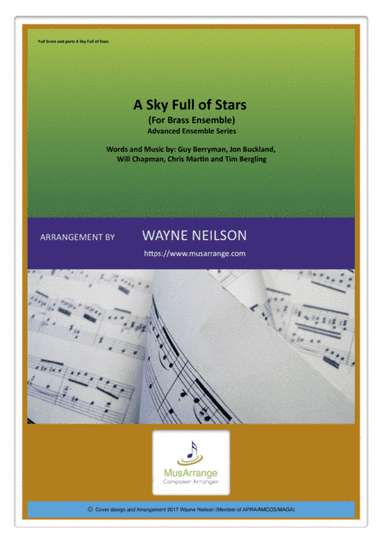 A Sky Full Of Stars (arr. Wayne Neilson (APRA/AMCOS/MAGA))
