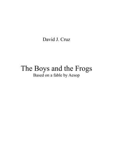 The Boys and the Frogs