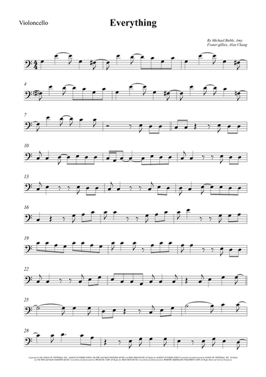 Everything (arr. Wesley S. SIlva)