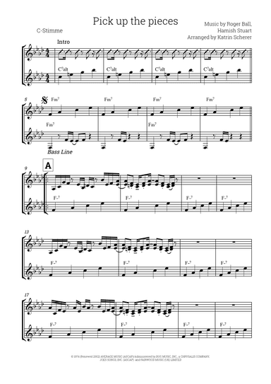 Pick Up The Pieces (arr. Katrin Scherer)