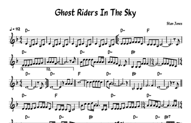 (ghost) Riders In The Sky (a Cowboy Legend) (arr. John Fries)