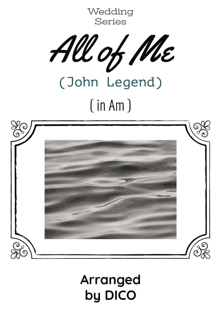 All Of Me (arr. Dico)