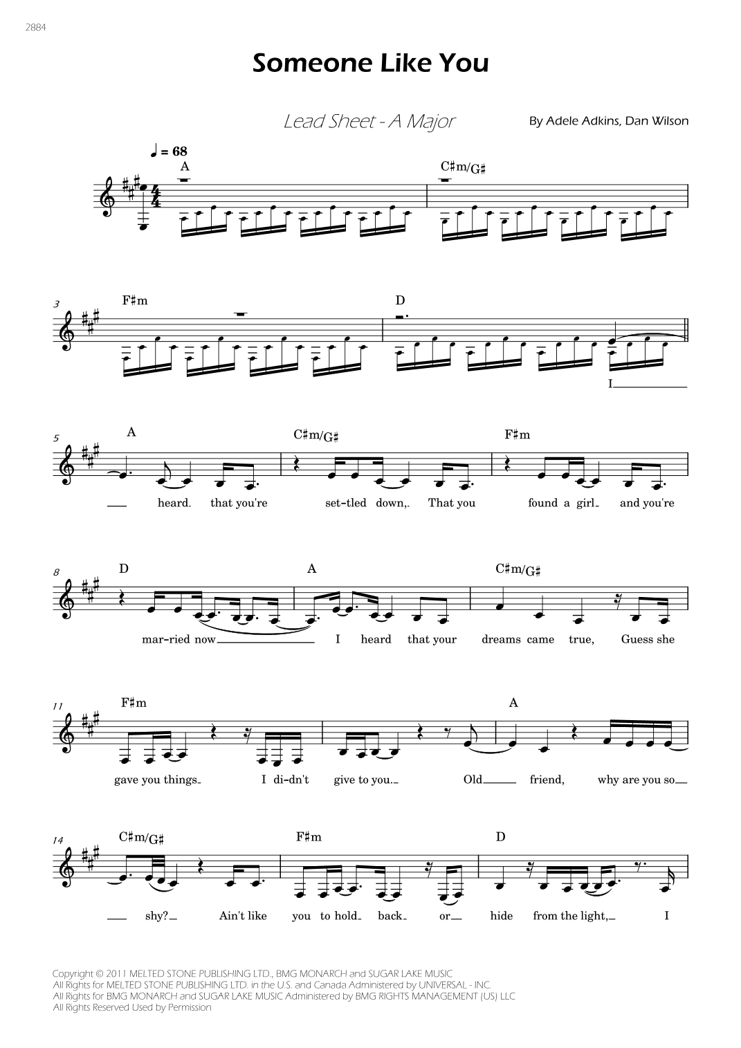 Someone Like You (arr. César Madeira)