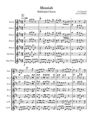 Hallelujah Chorus (arr. C. Flinders)